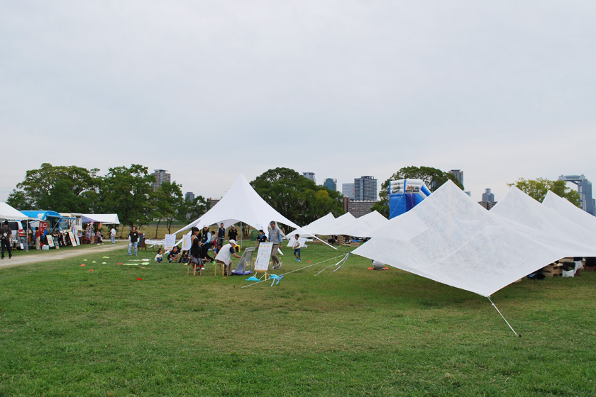 淀川アーバンキャンプにてワークショップ開催いたしました Glamping Japan Glamping Web Magazine